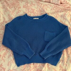 moon & madison Royal Blue Crew Neck Sweater